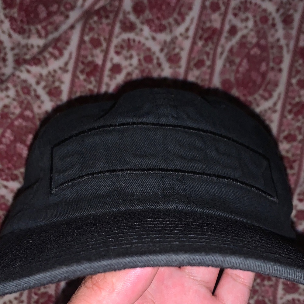 Stussy Black Logo Cap